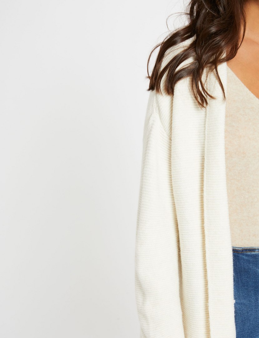 Morgan Sweater MGIGI OFF WHITE Morgan Sweater MGIGI OFF WHITE