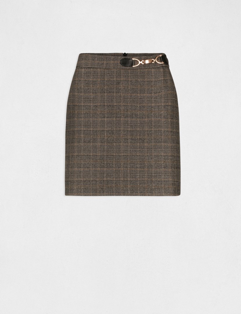 Morgan Skirt JCHECA.F CHOCO Morgan Skirt JCHECA.F CHOCO