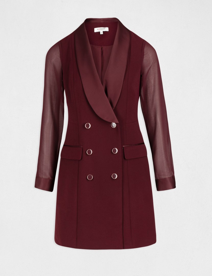 Morgan Dress RITAWA LIE DE VIN Morgan Dress RITAWA LIE DE VIN