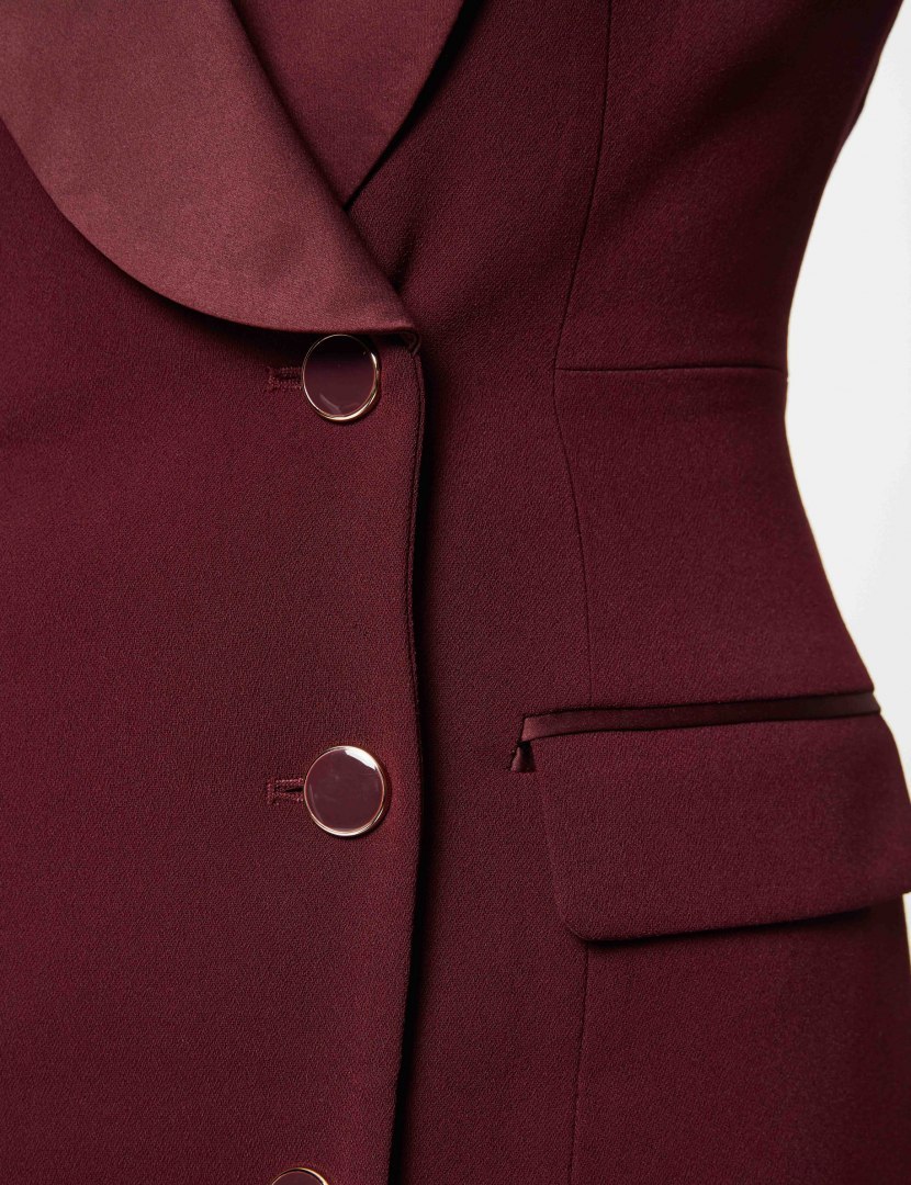 Morgan Dress RITAWA LIE DE VIN Morgan Dress RITAWA LIE DE VIN
