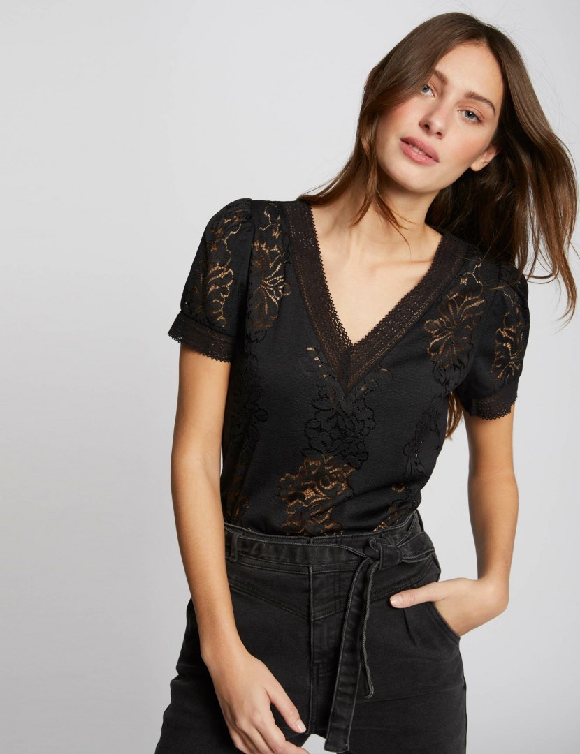 Morgan Blouse DUPLEX NOIR Morgan Blouse DUPLEX NOIR