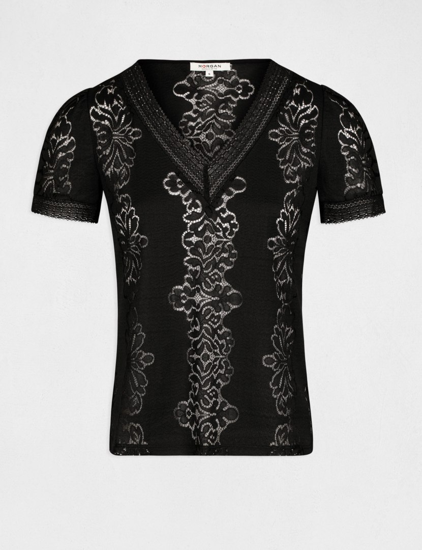 Morgan Blouse DUPLEX NOIR Morgan Blouse DUPLEX NOIR