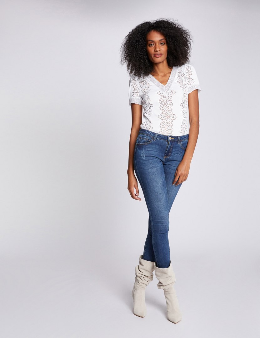 Morgan Blouse DUPLEX OFF WHITE Morgan Blouse DUPLEX OFF WHITE