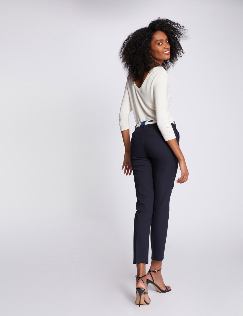 Morgan Pants PILOUA.F MARINE Morgan Pants PILOUA.F MARINE