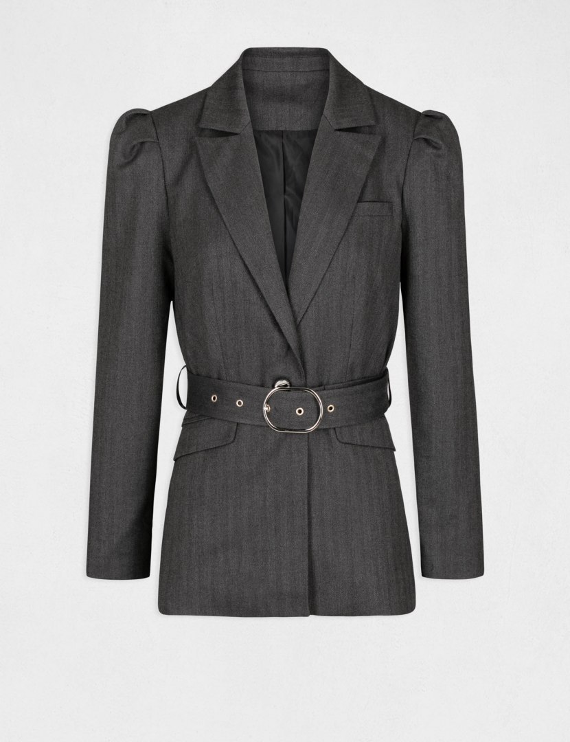 Morgan Vest VALMA.F GRIS ANTRACIT Morgan Vest VALMA.F GRIS ANTRACIT