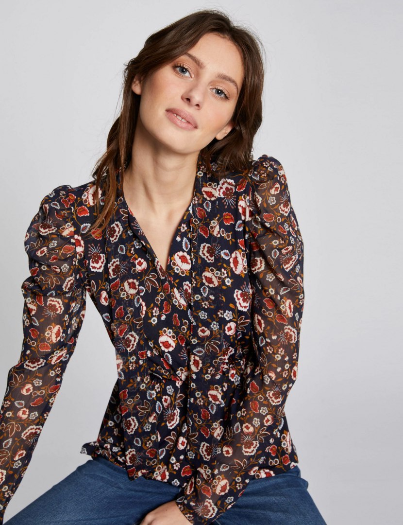 Morgan Blouse TJULIE MULTICO Morgan Blouse TJULIE MULTICO