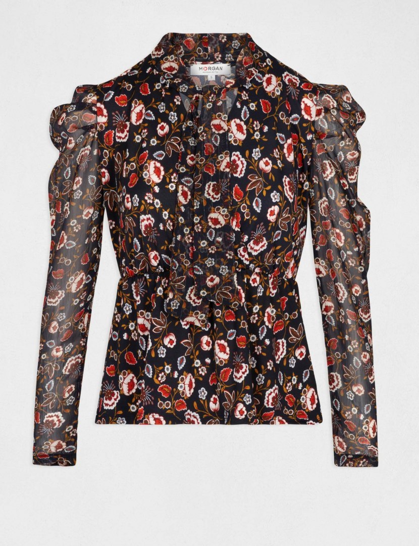 Morgan Blouse TJULIE MULTICO Morgan Blouse TJULIE MULTICO