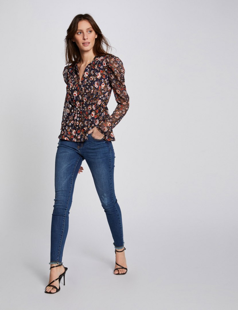 Morgan Blouse TJULIE MULTICO Morgan Blouse TJULIE MULTICO