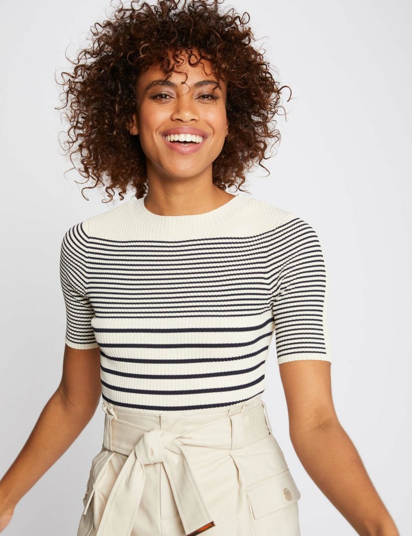 Morgan Sweater MCRUISE IVOIRE/MARIN Morgan Sweater MCRUISE IVOIRE/MARIN