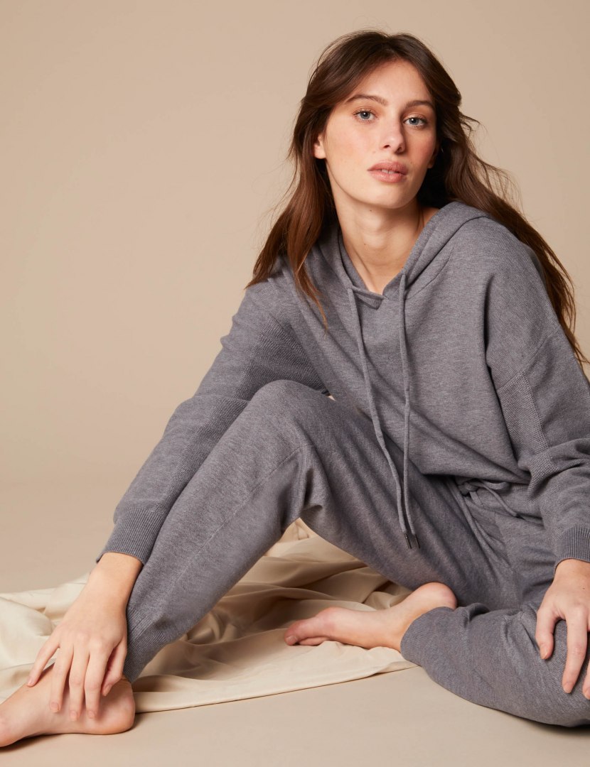 Morgan Sweater MUPABI GRIS CHINE Morgan Sweater MUPABI GRIS CHINE
