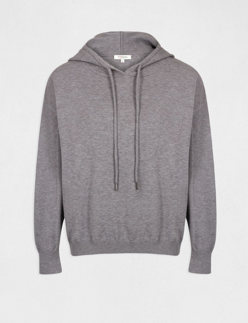 Morgan Sweater MUPABI GRIS CHINE Morgan Sweater MUPABI GRIS CHINE