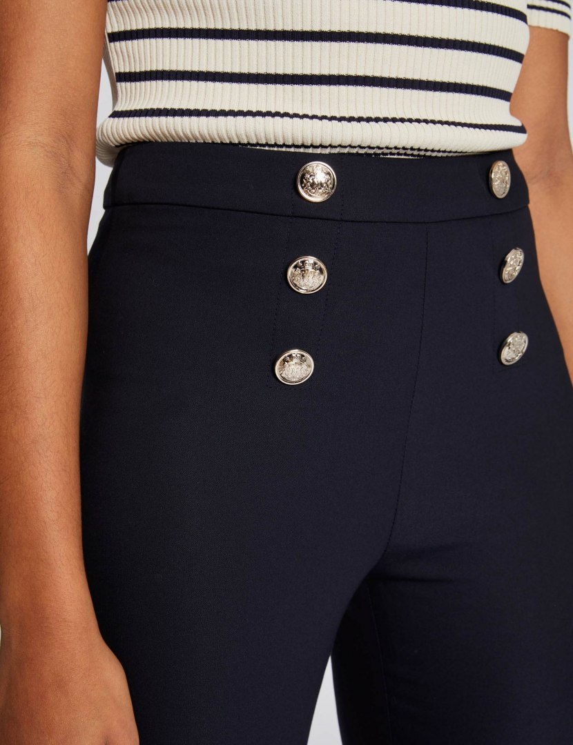 Morgan Pants PERLE.F MARINE Morgan Pants PERLE.F MARINE