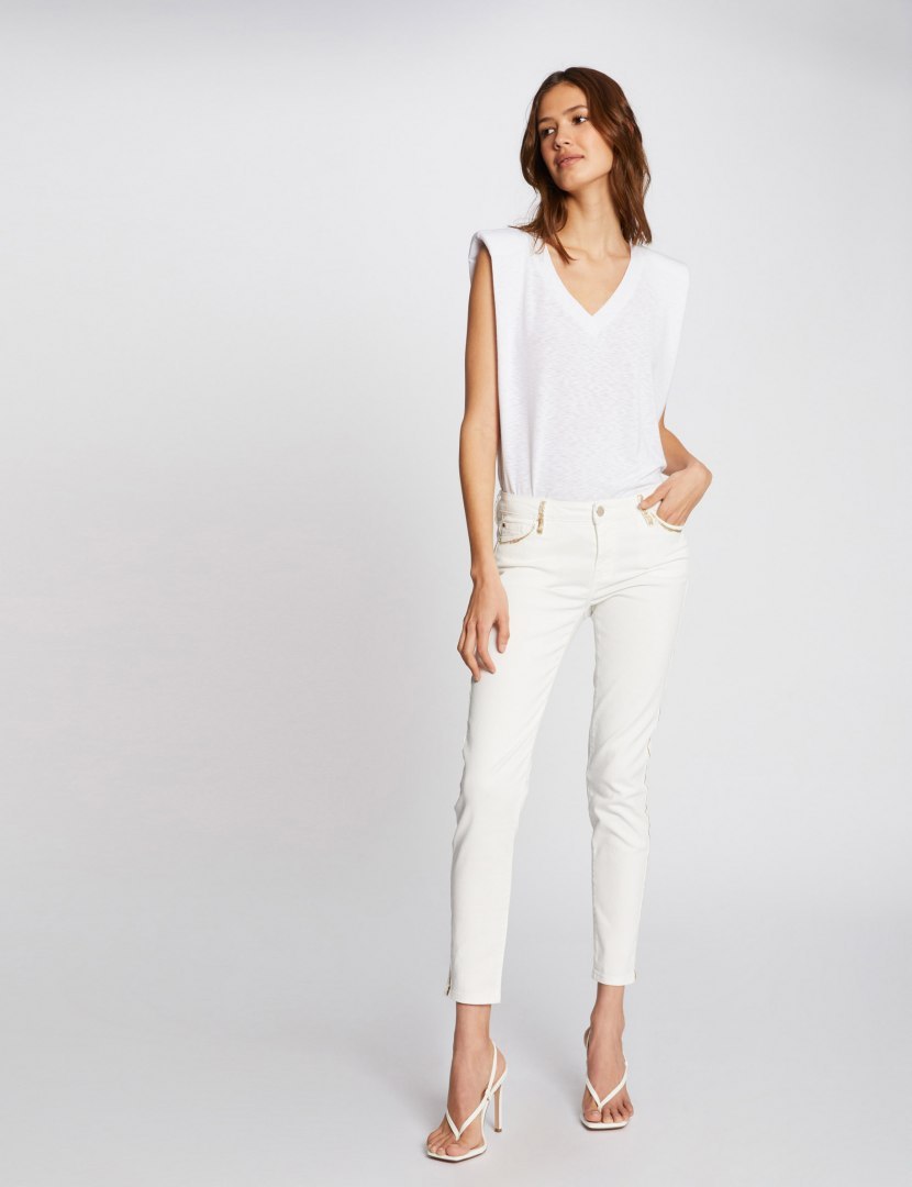 Morgan Pants PGABY.N BLANC Morgan Pants PGABY.N BLANC