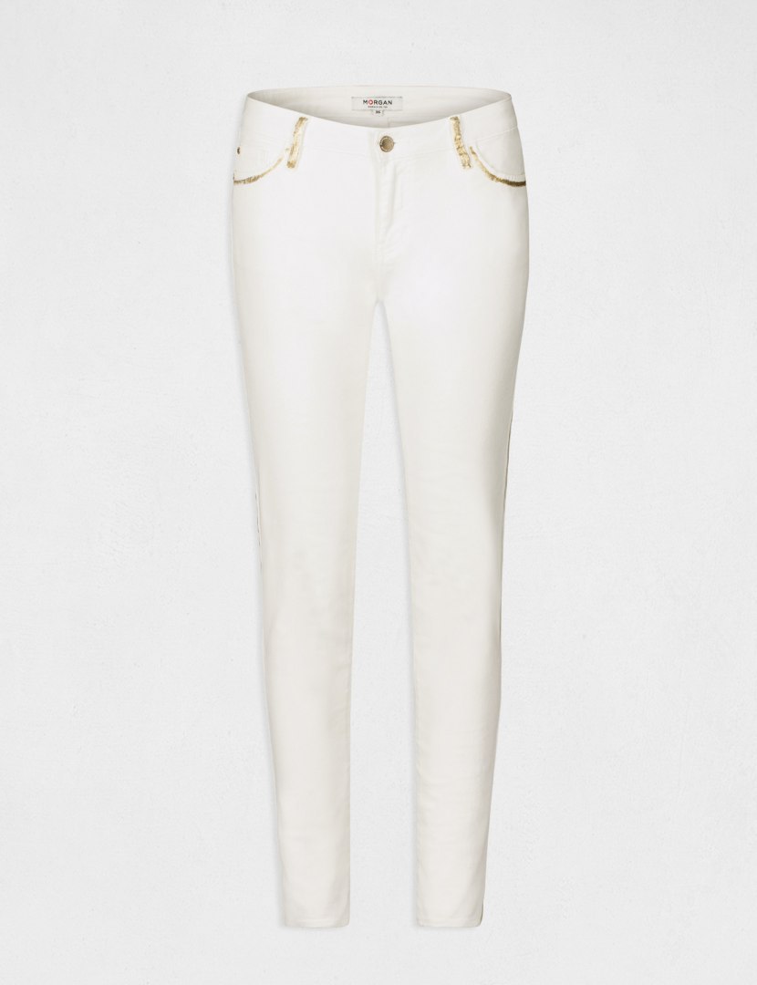 Morgan Pants PGABY.N BLANC Morgan Pants PGABY.N BLANC
