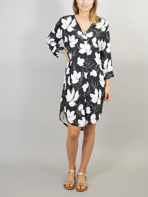 La Fee Maraboutee Dress FA-RO-LORAYA NOIR/BLANC La Fee Maraboutee Dress FA-RO-LORAYA NOIR/BLANC