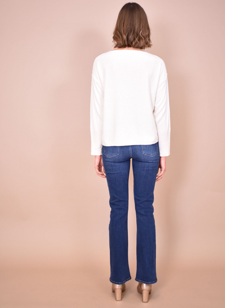 La Fee Maraboutee Sweater FB-PU-FERIEL ECRU La Fee Maraboutee Sweater FB-PU-FERIEL ECRU