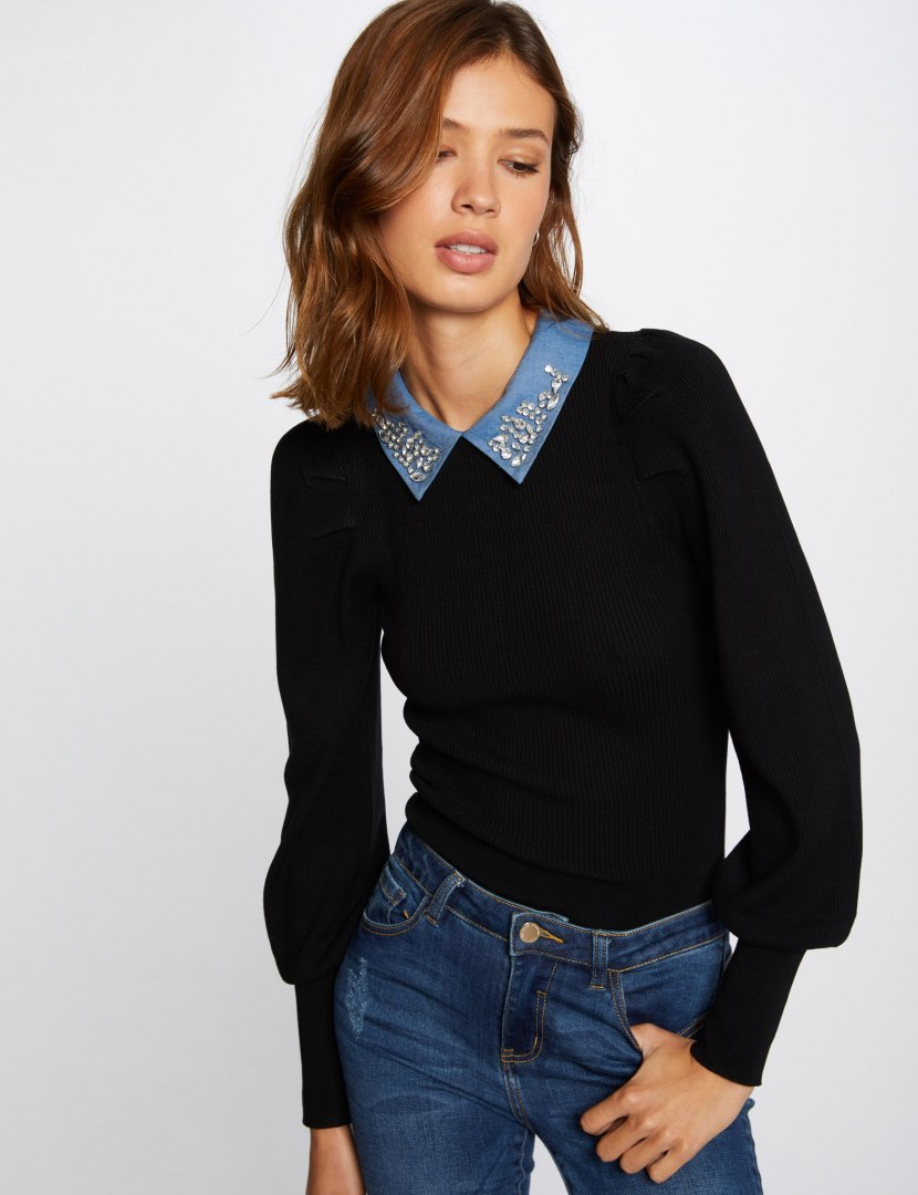 Morgan Sweater MAITE NOIR Morgan Sweater MAITE NOIR