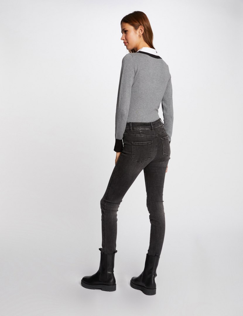 Morgan Sweater MFLO GRIS/NOIR Morgan Sweater MFLO GRIS/NOIR