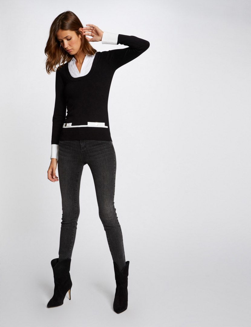 Morgan Sweater MFLO NOIR/NOIR Morgan Sweater MFLO NOIR/NOIR