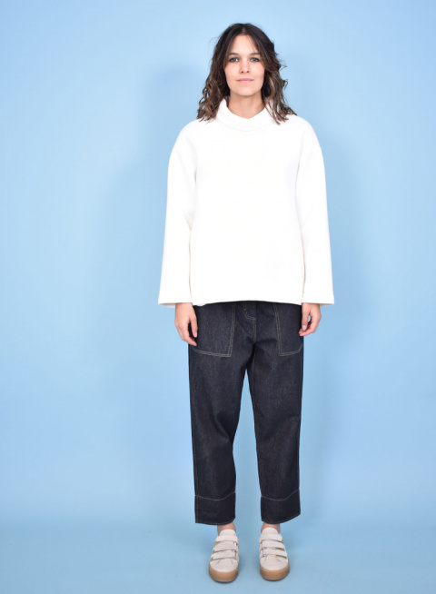 Humility Blouse HB-TS-MARISA ECRU Humility Blouse HB-TS-MARISA ECRU