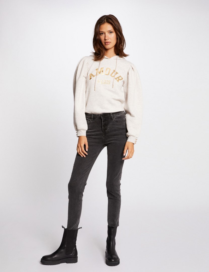 Morgan Blouse TSWEAT BEIGE CHINE Morgan Blouse TSWEAT BEIGE CHINE