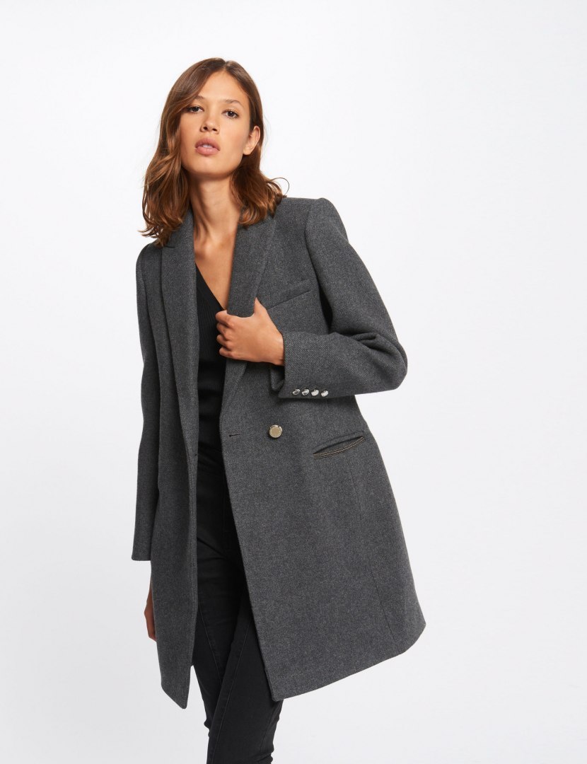 Morgan Coat GDAFNE GRIS ANTHRAC Morgan Coat GDAFNE GRIS ANTHRAC