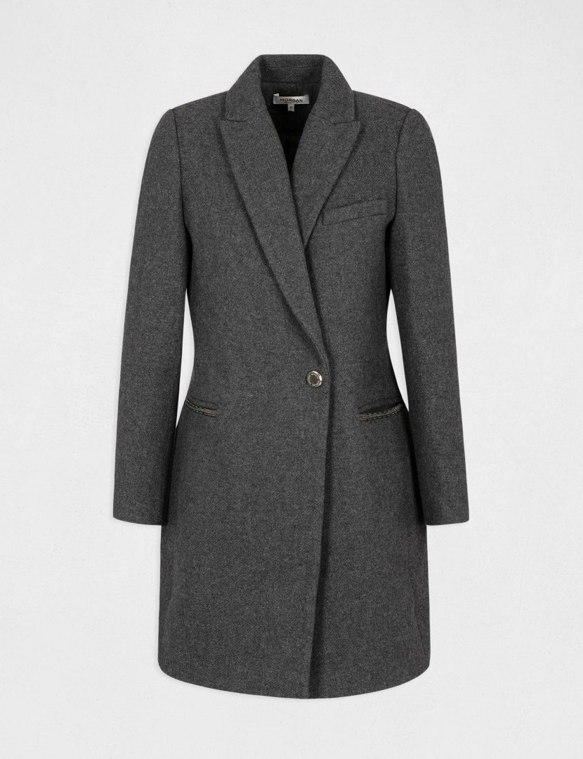 Morgan Coat GDAFNE GRIS ANTHRAC Morgan Coat GDAFNE GRIS ANTHRAC