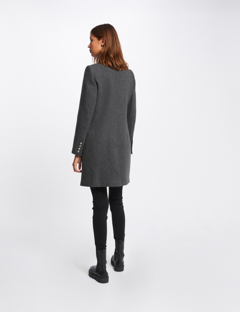 Morgan Coat GDAFNE GRIS ANTHRAC Morgan Coat GDAFNE GRIS ANTHRAC