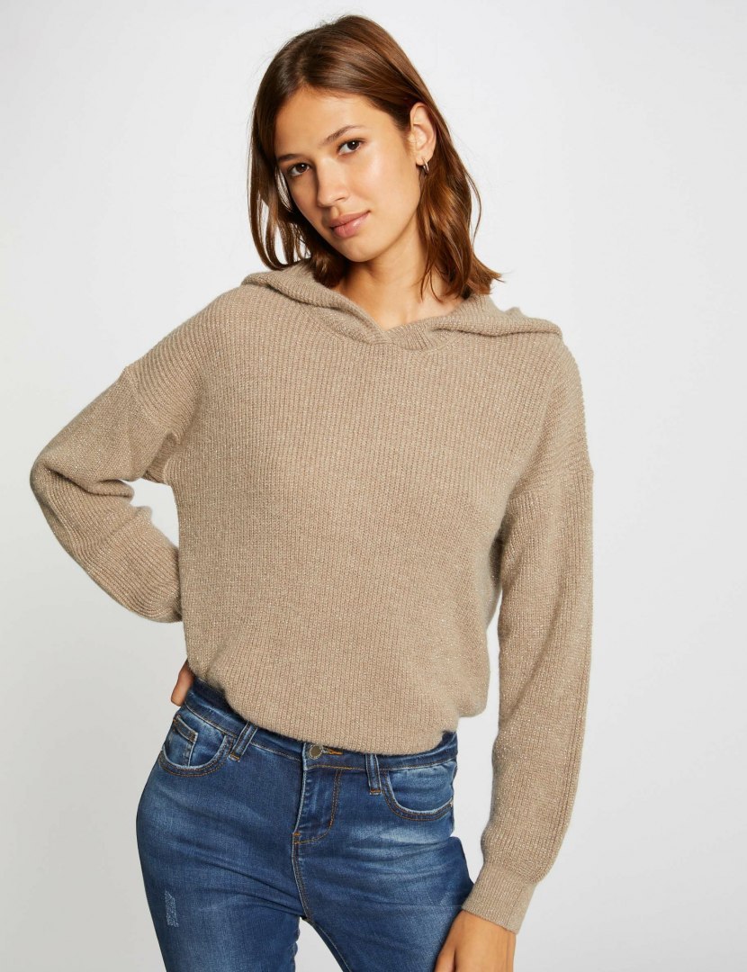 Morgan Sweater MNINO TAUPE Morgan Sweater MNINO TAUPE