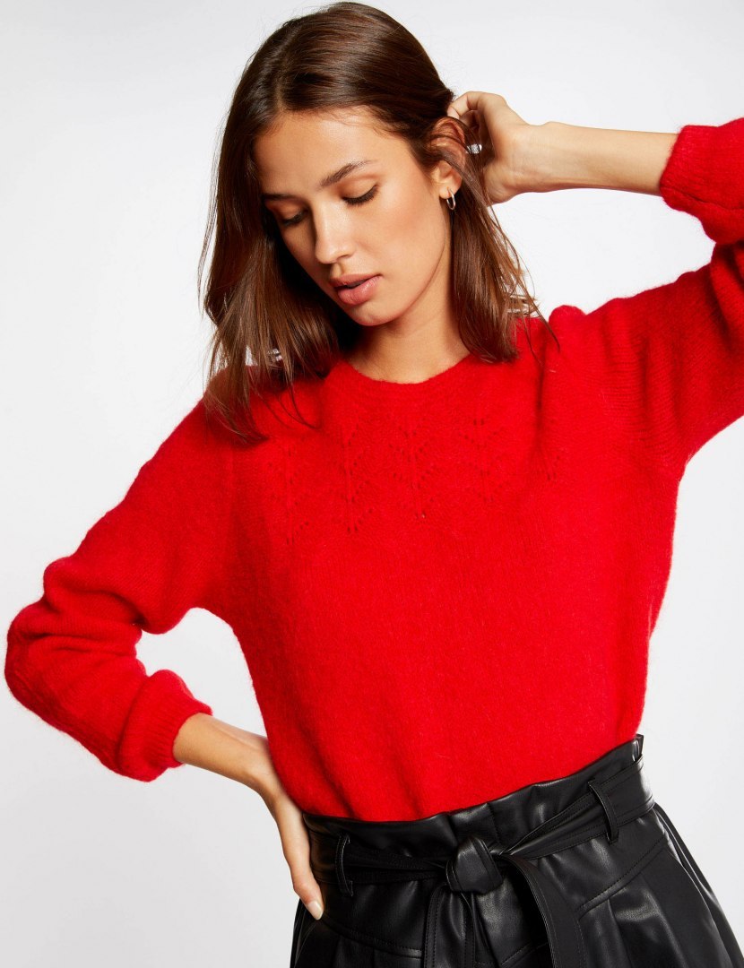 Morgan Sweater MPLUTO1 ROUGE VIF Morgan Sweater MPLUTO1 ROUGE VIF