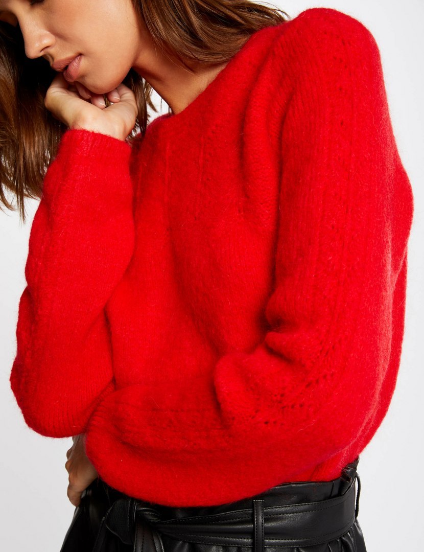 Morgan Sweater MPLUTO1 ROUGE VIF Morgan Sweater MPLUTO1 ROUGE VIF