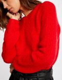 Morgan Sweater MPLUTO1 ROUGE VIF