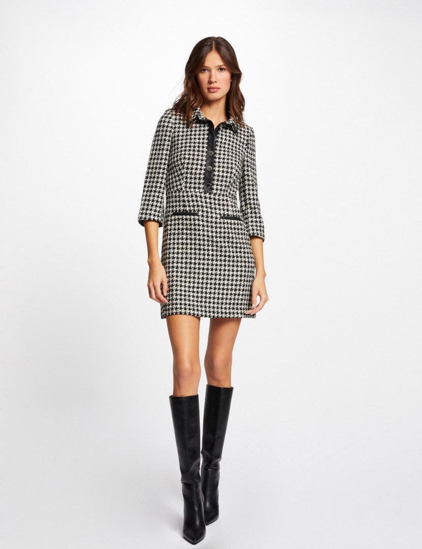Morgan Dress ROZANA.F NOIR/BLANC Morgan Dress ROZANA.F NOIR/BLANC