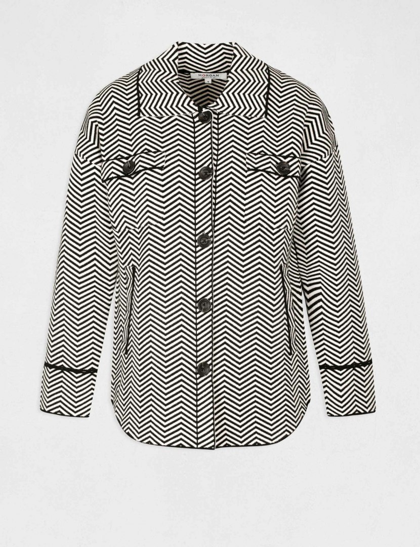 Morgan Sweater MLOA NOIR/OFF WHITE Morgan Sweater MLOA NOIR/OFF WHITE