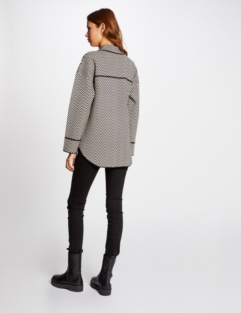 Morgan Sweater MLOA NOIR/OFF WHITE Morgan Sweater MLOA NOIR/OFF WHITE