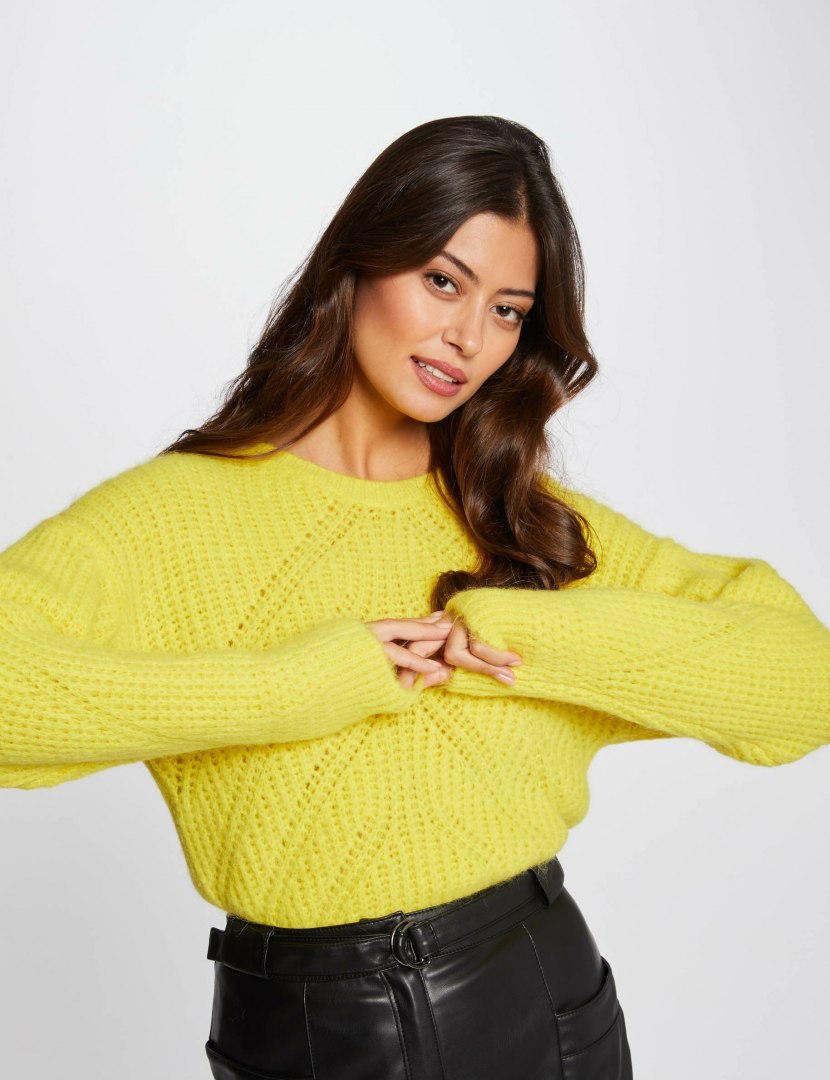 Morgan Sweater MOLY JONQUILLE Morgan Sweater MOLY JONQUILLE