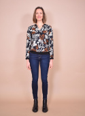 La Fee Maraboutee Blouse FB-TO-ELISENE NOIR La Fee Maraboutee Blouse FB-TO-ELISENE NOIR