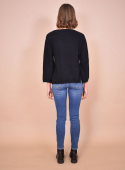 La Fee Maraboutee Sweater FB-PU-CELINE NOIR La Fee Maraboutee Sweater FB-PU-CELINE NOIR
