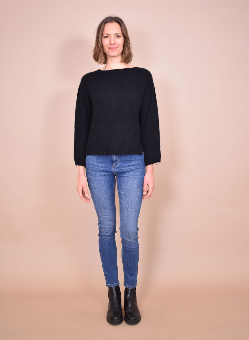 La Fee Maraboutee Sweater FB-PU-CELINE NOIR La Fee Maraboutee Sweater FB-PU-CELINE NOIR