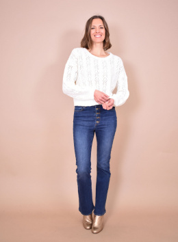 La Fee Maraboutee Sweater FB-PU-CEYDA ECRU