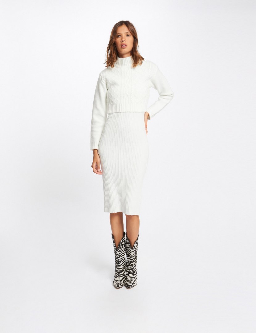 Morgan Dress RMDEUX OFF WHITE Morgan Dress RMDEUX OFF WHITE