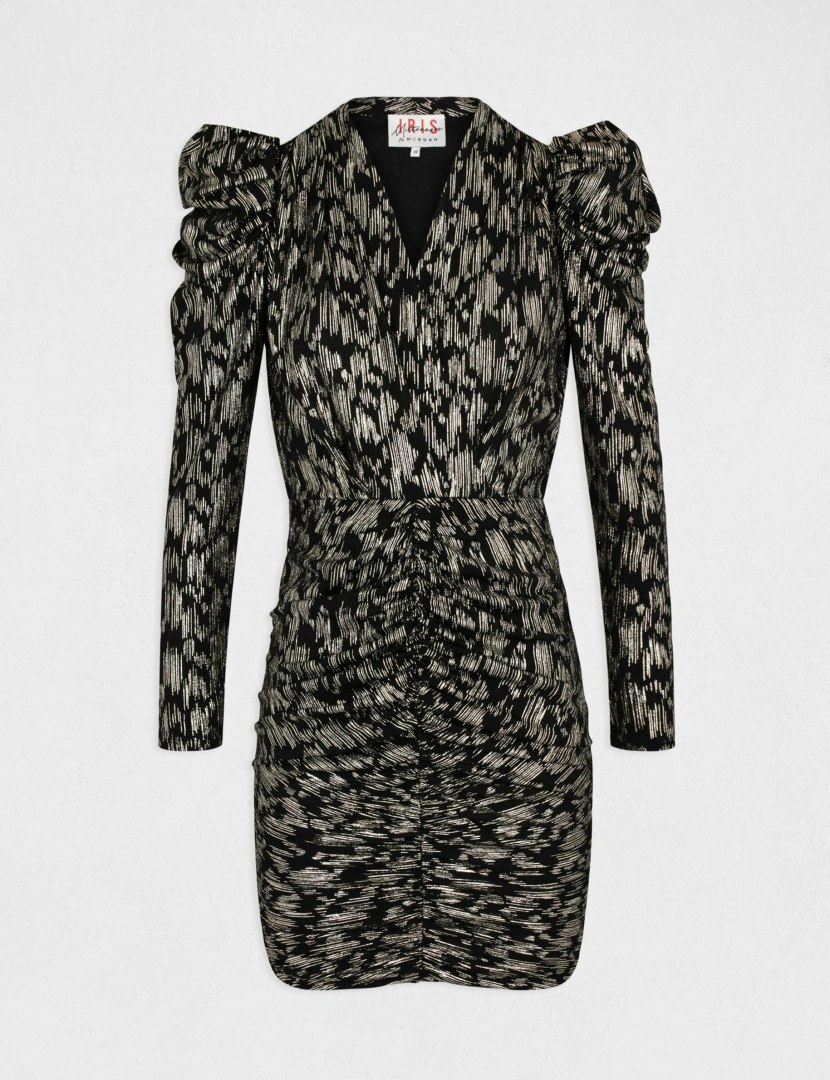 Morgan Dress RTINA.F NOIR/GOLD Morgan Dress RTINA.F NOIR/GOLD