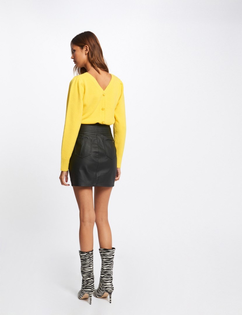 Morgan Sweater MITA JONQUILLE Morgan Sweater MITA JONQUILLE