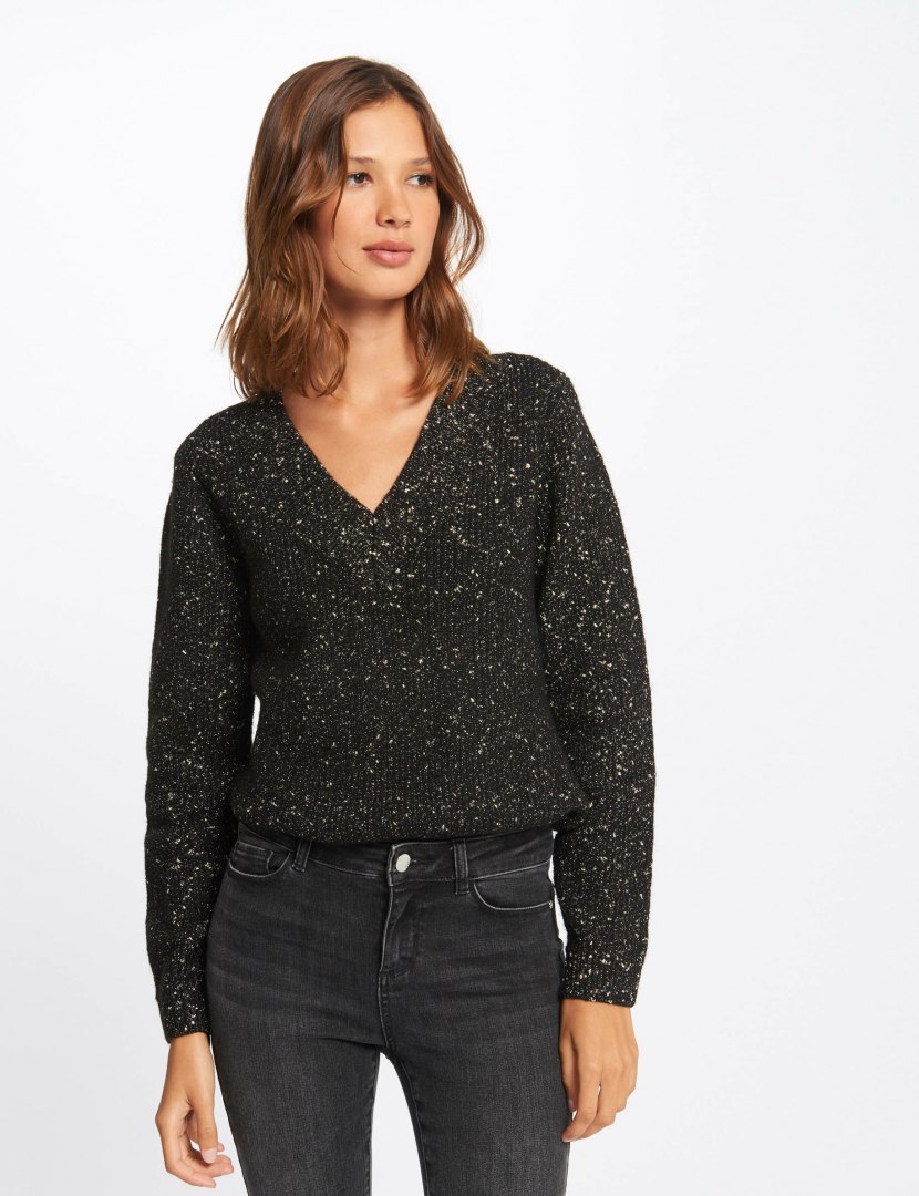 Morgan Sweater MODOU NOIR/OR Morgan Sweater MODOU NOIR/OR