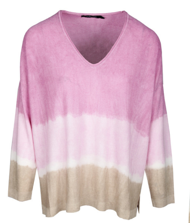Lauren Vidal Sweater LVPLE8007 BUBBLE Lauren Vidal Sweater LVPLE8007 BUBBLE