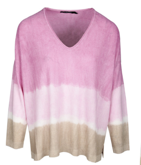 Lauren Vidal Sweater LVPLE8007 BUBBLE Lauren Vidal Sweater LVPLE8007 BUBBLE