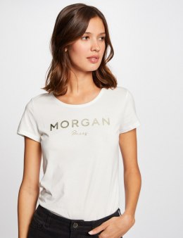 Morgan Blouse DLOGO OFF WHITE/GOLD