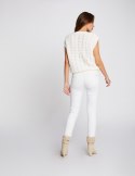 Morgan Pants PETRA1 OFF WHITE