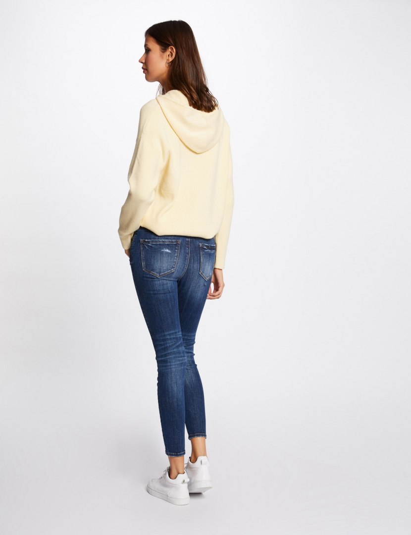 Morgan Sweater MJOANI JAUNE PAILLE Morgan Sweater MJOANI JAUNE PAILLE