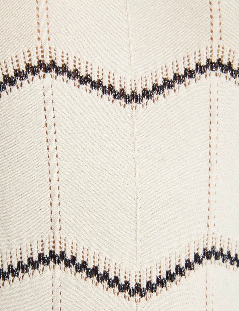 Morgan Sweater MPUCE IVOIRE/MARINE